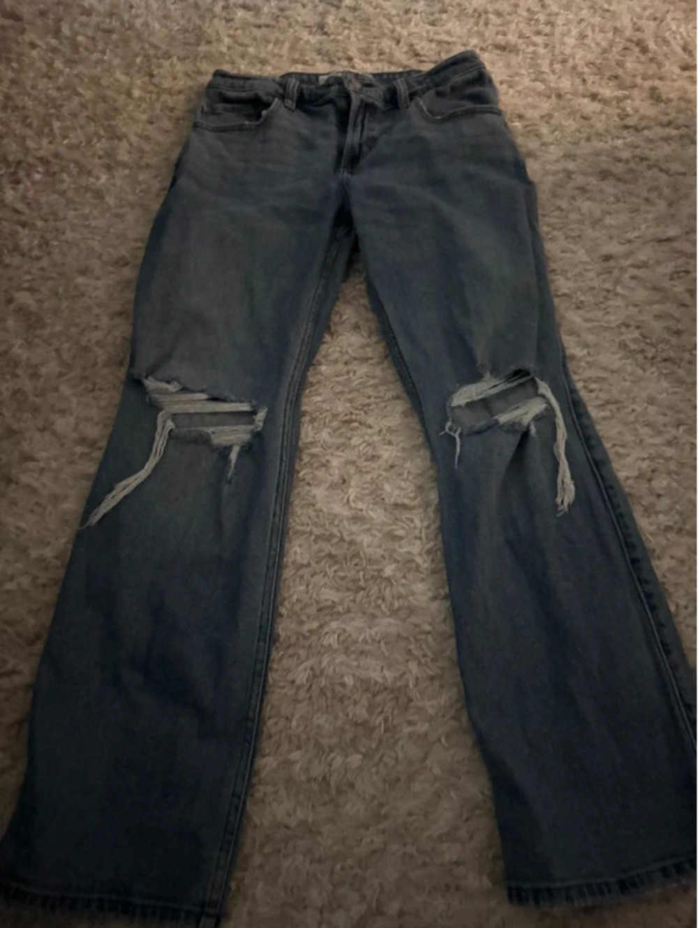 Hollister Low Rise Relaxed Straight Jeans